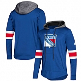 Women New York Rangers Blue Customized All Stitched Hooded Sweatshirt,baseball caps,new era cap wholesale,wholesale hats